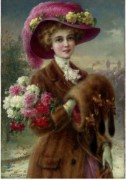 Émile Vernon_1872-1919_Jeune femme aux manchons.jpg
